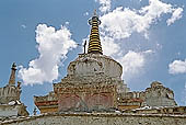 Ladakh - chrtens at Lamayuru gompa